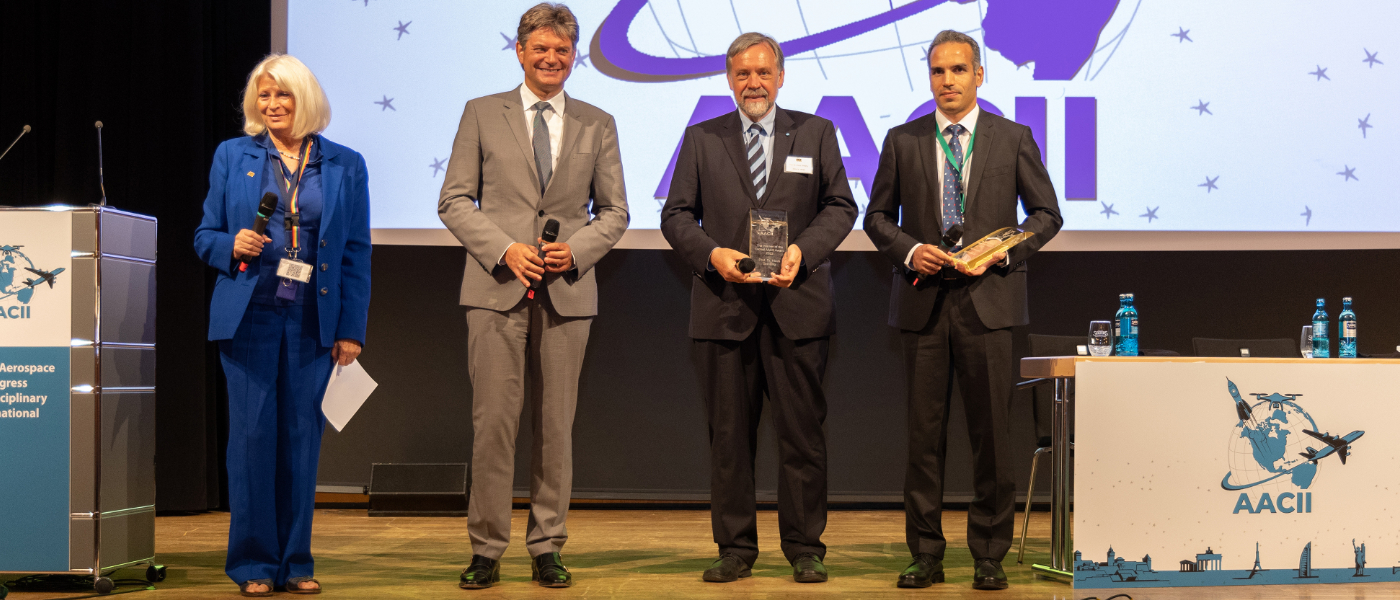 Klaus Schilling bei der Verleihung des AACII-Awards 2022